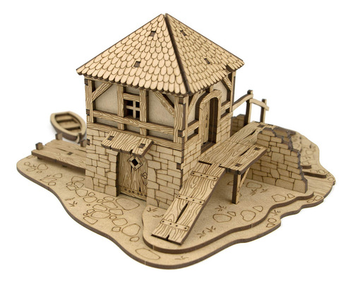 Terreno Modular D&d Towerrex Para Miniaturas 28mm Y 32mm