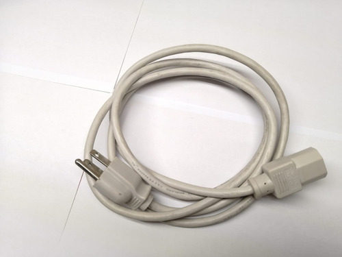 Cable Corriente Para Pc Cpu Monitor Trifasico, E85554