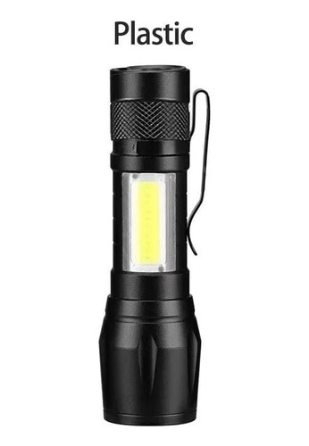 Lámpara Táctica Recargable Led Linterna Lateral 2000l