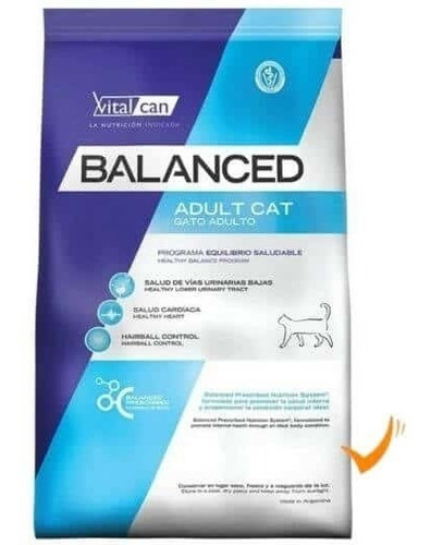 Vital Can Balanced Gato Adulto X 15 Kg.
