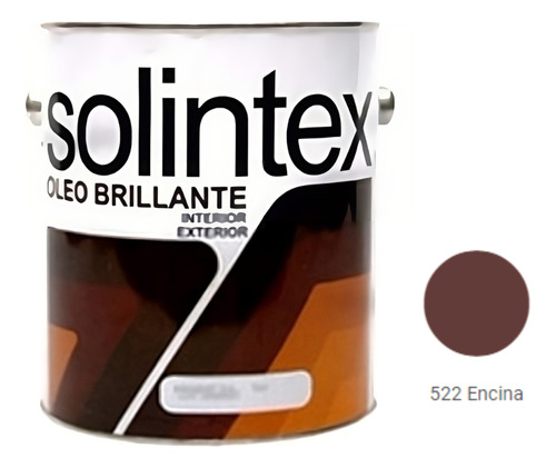 Pintura Oleo Brillante Encina Solintex 1 Galon