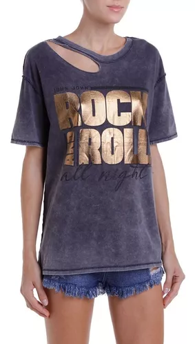 Camiseta John John Rock Night Feminina - Original