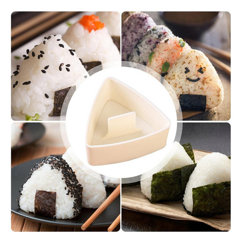 N 3uds Molde Triangular De Arroz,molde Onigiri Ja-