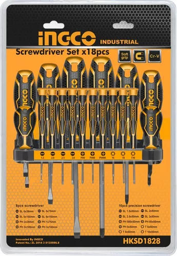 Set Destornillador Multipuntas 26 Piezas Ingco HKSDB0268 –  comercialdeherramientas