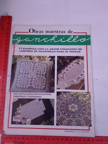 Revista Obras Maestras De Ganchillo No 4 Noviembre 1996