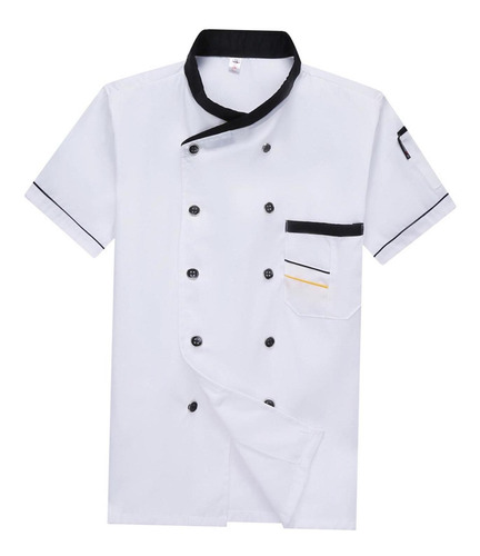 Chef Uniforme Chaqueta Camarero Camarera Ropa De Trabajo