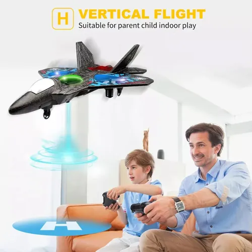 Drone Avión De Control Remoto Avion Planeador Con Luces 0712