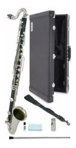 Gala Bc1200 Bb Clarinete Bajo Llave C + Estuche.