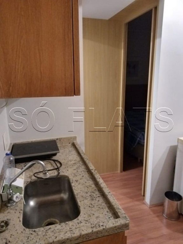 Imagem 2 de 15 de Flat Lindo Em Moema, Conheça E Alugue Hoje Já. Slaviero Moema. - Sf31642