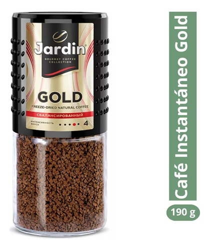 Cafe Jardin Instantaneo Gold Arabica 95 Gramos Intensidad 