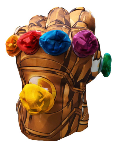 Thanos Puño Gigante Con Gemas Color Marrón Claro