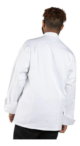 Chaqueta Chef Blanca Unisex Uncommon 0425c - Uniformes Chef