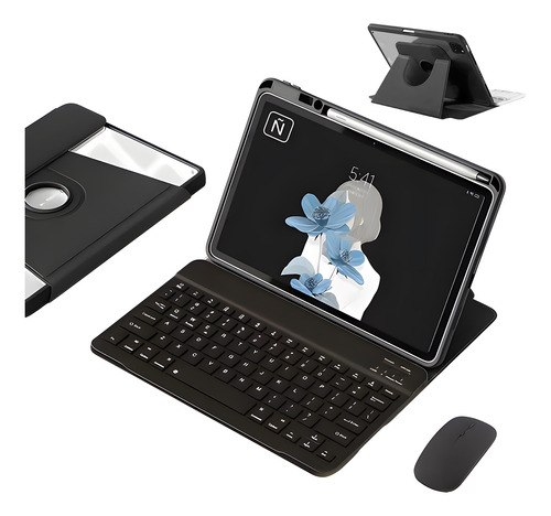 Funda Con Teclado Ñ Ratón Para Huawei Matepad 11.5'' 2023