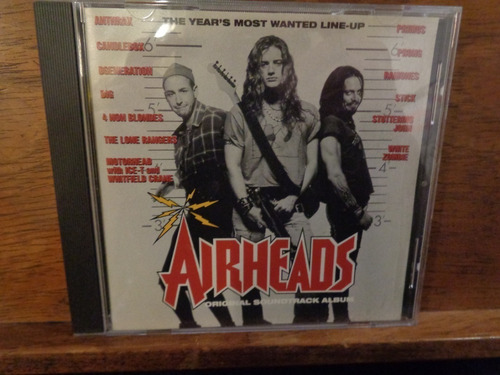 Airheads  The Year's Most Wanteed Line-up Cd Pelicula 