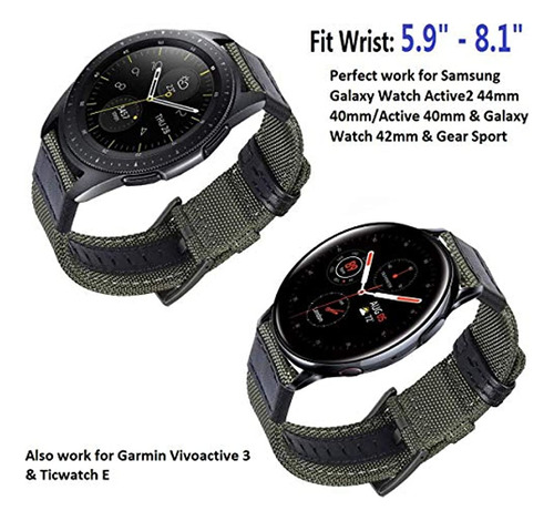 Correa Olytop Para Galaxy Watch 42mm Band Y Galaxy Watch Act