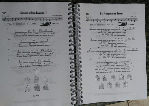 Hinário Ccb N5 Cifrado Violão (ótimo Para Tocatas)