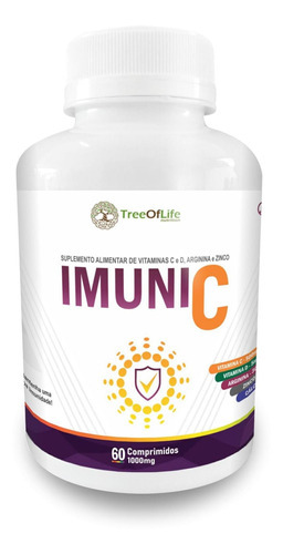 Imuni C 60 Comprimidos 1000mg Tree