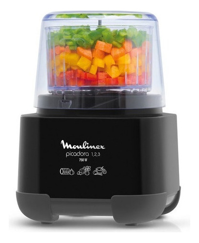 Picadora Procesadora Moulinex 123 300 Ml Refabricado (Reacondicionado)