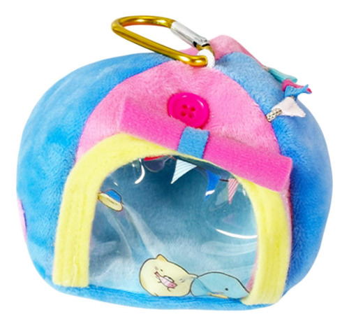 Muñeca En Miniatura Mini Tent Tent Tent Toy Encantador Azul