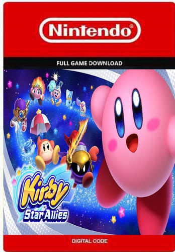 Kirby Star Allies Nintendo Switch Codigo Eshop | Parcelamento sem juros