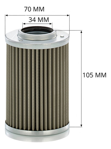 Filtro Hidráulico Man Daf 691954 81.33215-0002 H710/1n