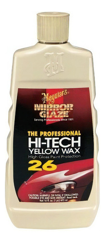 Cera Carnauba M26 Hi-tech Yellow Wax Meguiars