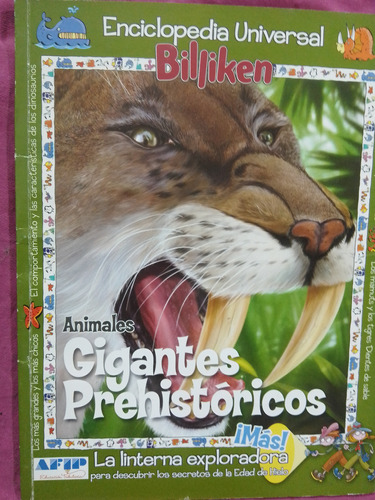 Enciclopedia  Billiken Animales Gigantes Prehistóricos 