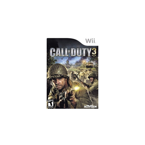 Videojuego  Call Of Duty 3 Para Wii