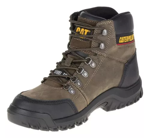 Bota Caterpillar Model 2190 Couro Legitimo Bico Pvc Palmilha