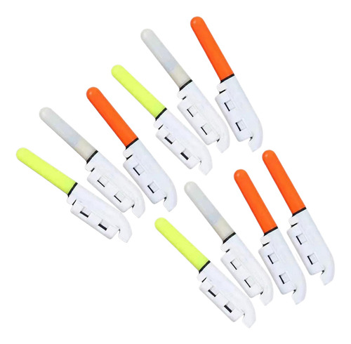 Luz Led Electrónica Para Caña De Pescar, 10 Unidades, Lumin