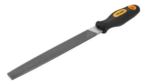 Lima Para Metal Plana Bastarda 8 Pulgadas Tolsen 32001