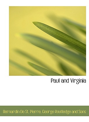 Libro Paul And Virginia - St, Bernardin De