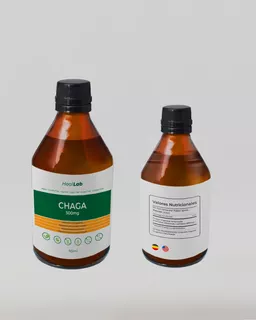 Chaga 500 Mg Solucion Oral Adaptogeno Extracto Puro 60 Cc