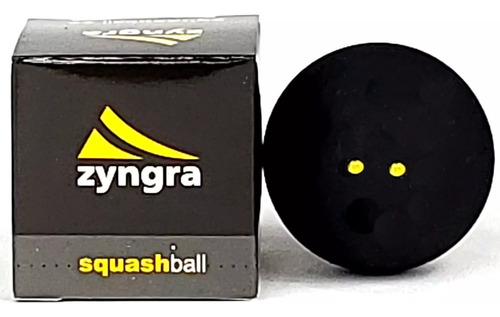 Pelota De Squash Zyngra Pro Tour Doble Punto Amarillo