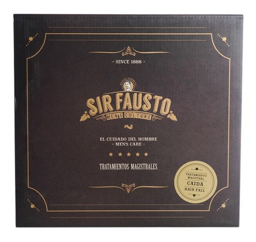 Imagen 8 de 9 de Sir Fausto Kit Magistral Anti Caida Shampoo + Tonico + Gel