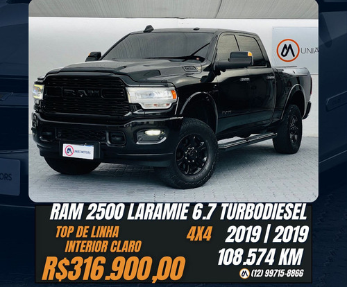 RAM Ram 2500 6.7 Laramie Cab. Dupla 4x4 Aut. 4p