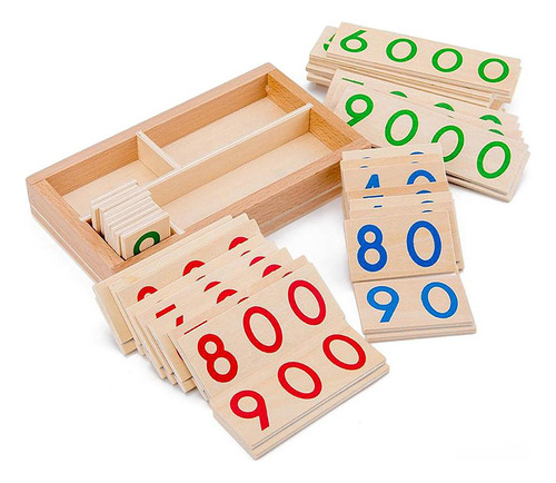 Bien Matemáticas Contando Montessori Matemáticas 1-9000