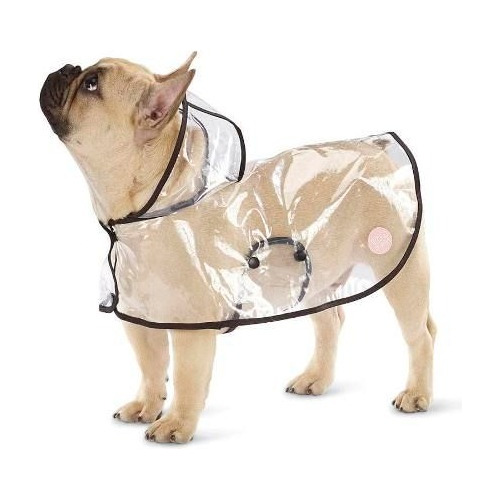 Capa De Lluvia Para Perro Impermeable Transparente Tgo