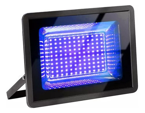 Refletor Holofote 400w Led Azul Bivolt Aaatop Ip67 Cor da carcaça Preto 110V/220V