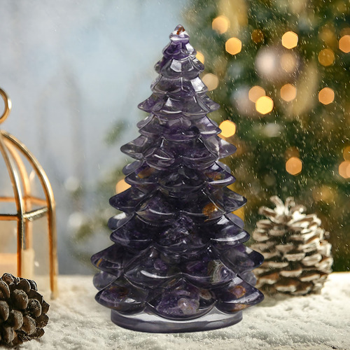 Adornos De Mesa De Árbol De Navidad De Resina