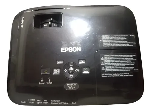 Projetor Epson W8+ 2500lm Hdmi Usb Vga 7.7cm | Parcelamento sem juros
