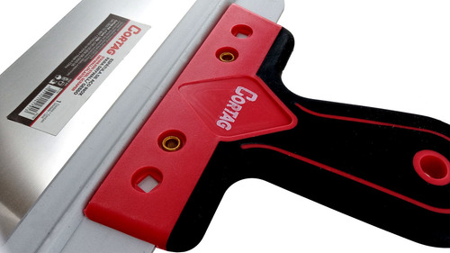 Imagem 2 de 2 de Espatula Inox Aco Cortag 450mm Drywall Gesso