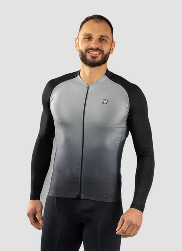 Camisa Masc Free Force Start Gradient Stell Peluciada M Long