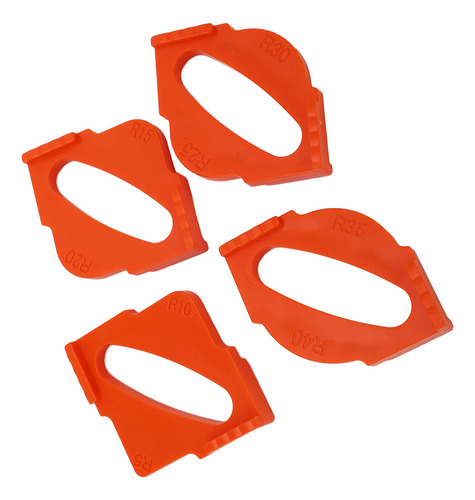 Plantillas De Fresadora Radius Jig, 4 Piezas, Plantilla De B