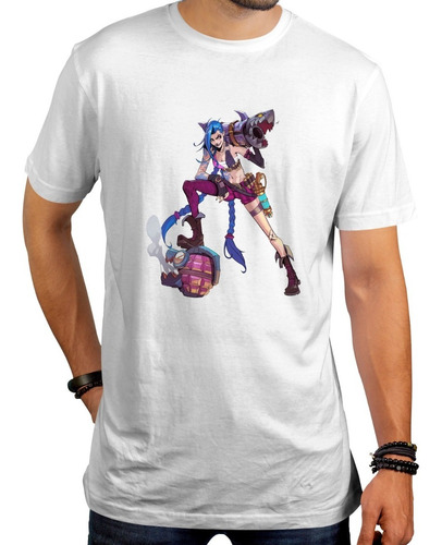 Remera Jinx Powder League Of Legends Serie Nene Nena Unisex