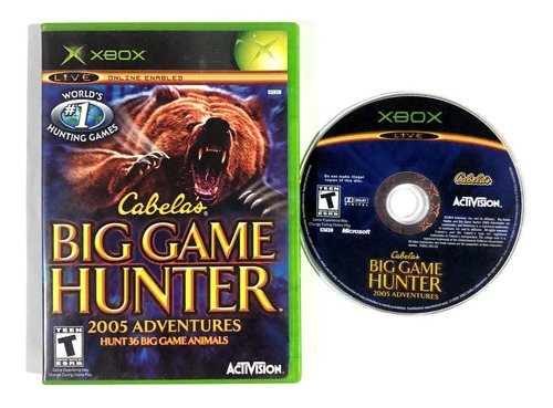 Cabela's Big Game Hunter 2005 - Juego Original Xbox Classic