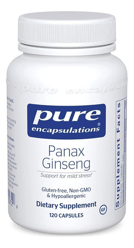 Panax Ginseng 120caps, Pure Encapsulations,