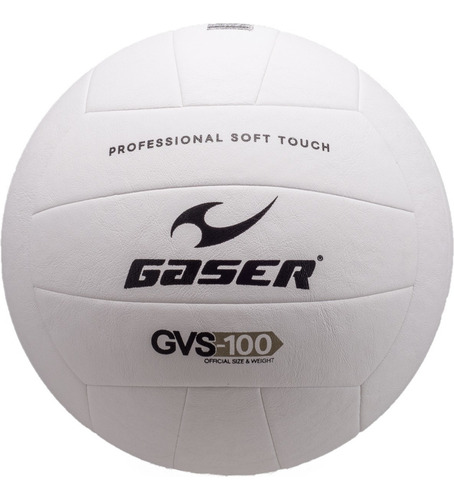 Balón Gaser Vóleibol Soft Touch Premium No.5 Color Blanco