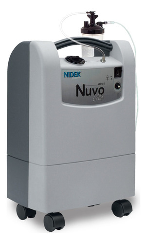 Concentrador Nidek Nuvo Lite 5 Lts C/n 2 Vasos Y 2 Canulas