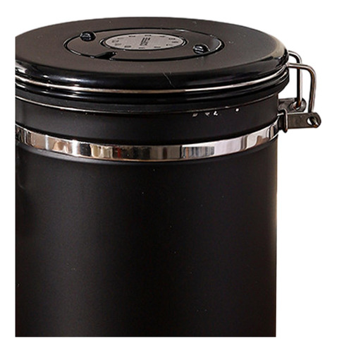 Utensilios De Contenedores De Café Recipientes De Negro.8l
